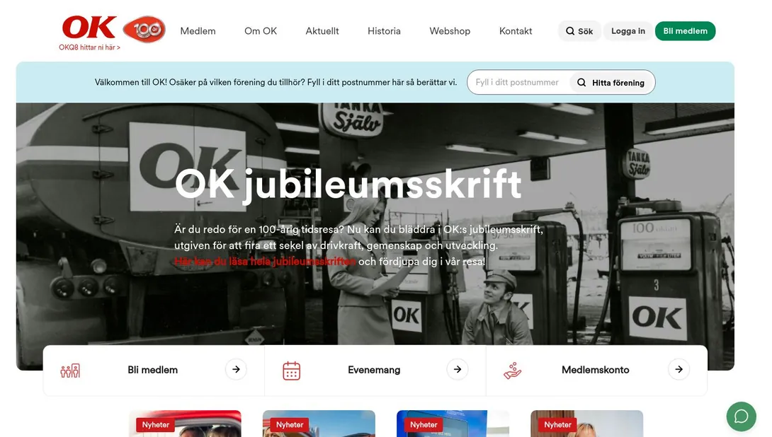 Skärmdump av ok.se